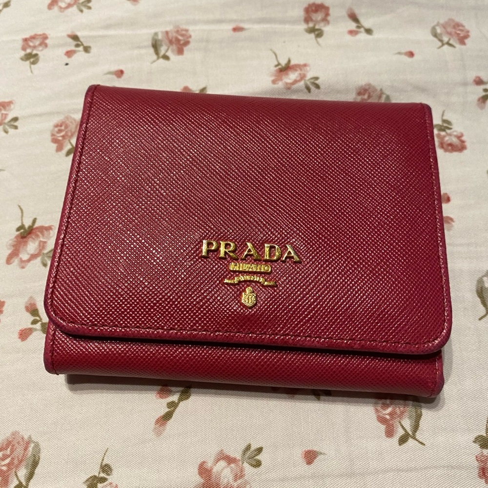 authentic Prada wallet